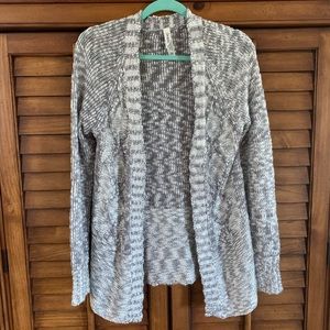 Grey cardigan